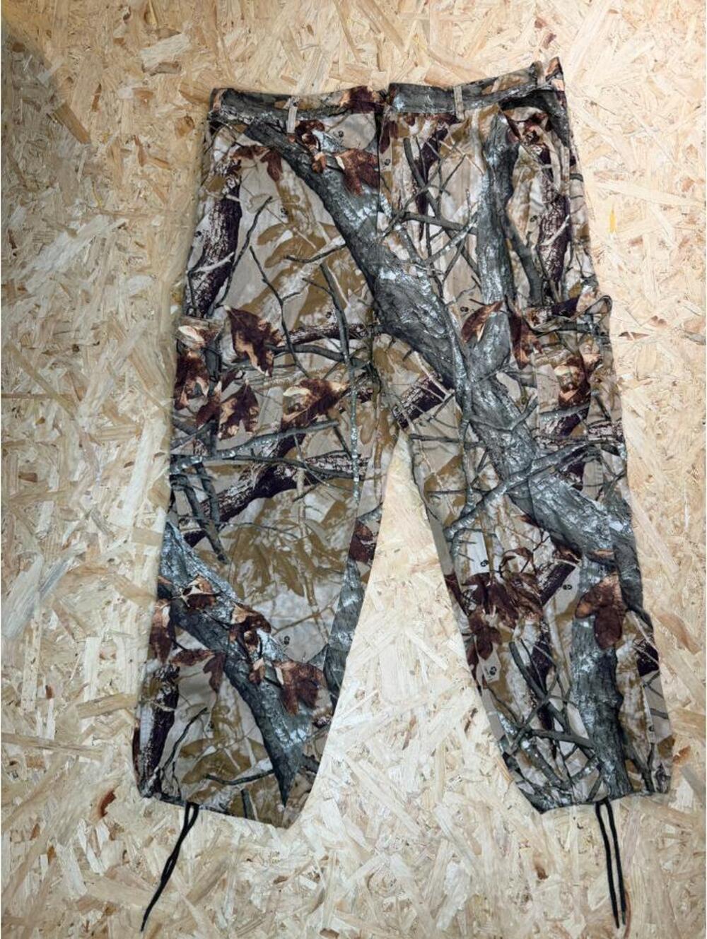 Outfitters Ridge Camo Cargo Pants Mens 2XL 44 46 Fusion 3D Hunting Cotton